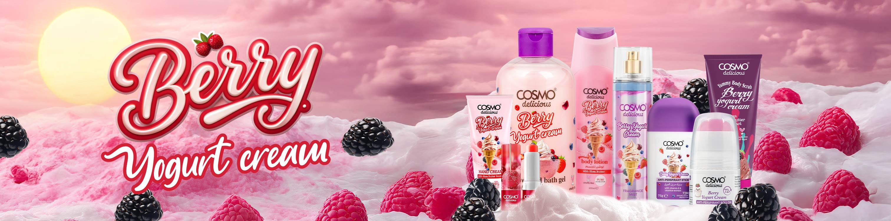 Berry Yogurt Cream