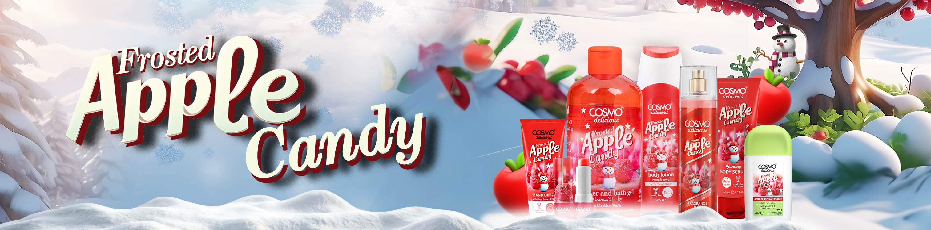 Frosted Apple Candy