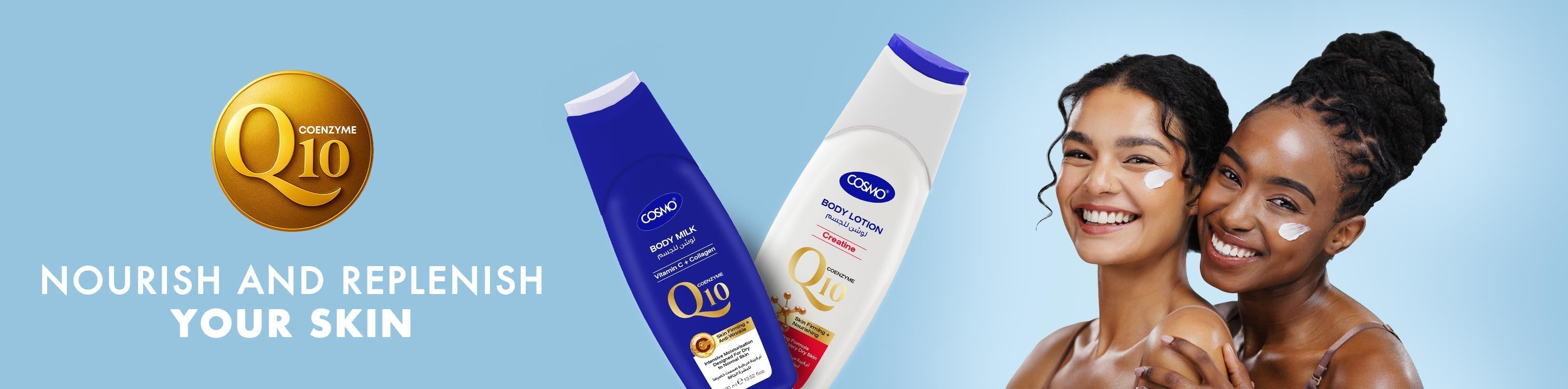 Q10 (Coenzyme Q10) Skincare & Haircare — Anti-Ageing Creams, Serums, Lotions & More