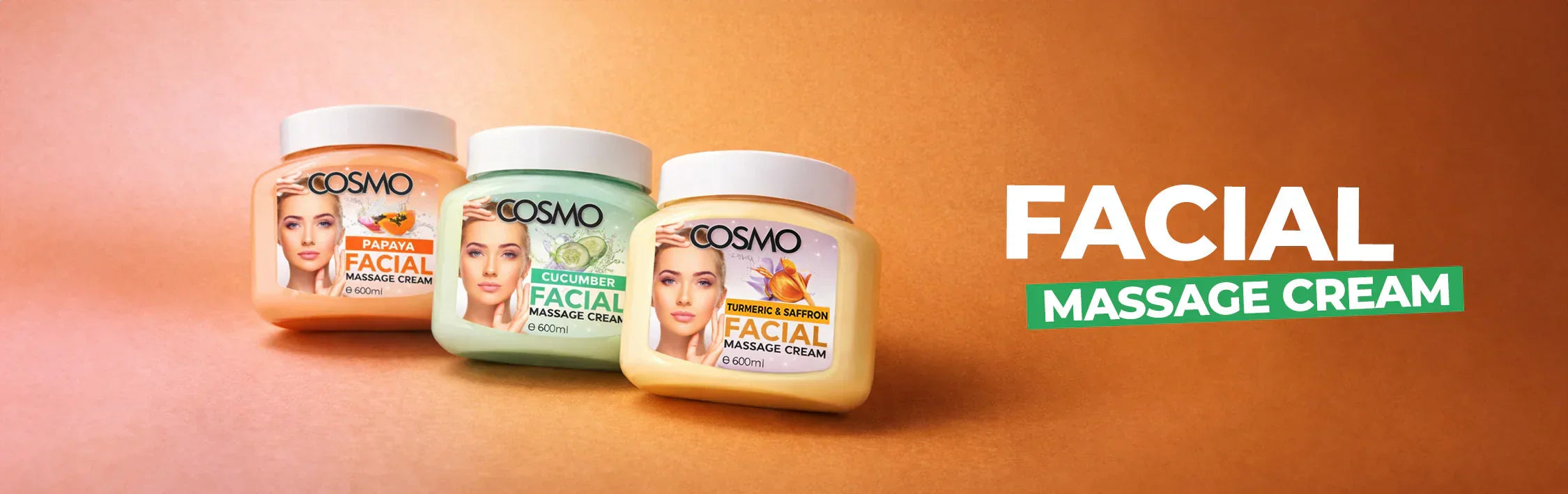 Facial Massage Cream — Aloe Vera, Papaya, Sandalwood & More for a Relaxing At - Home Facial