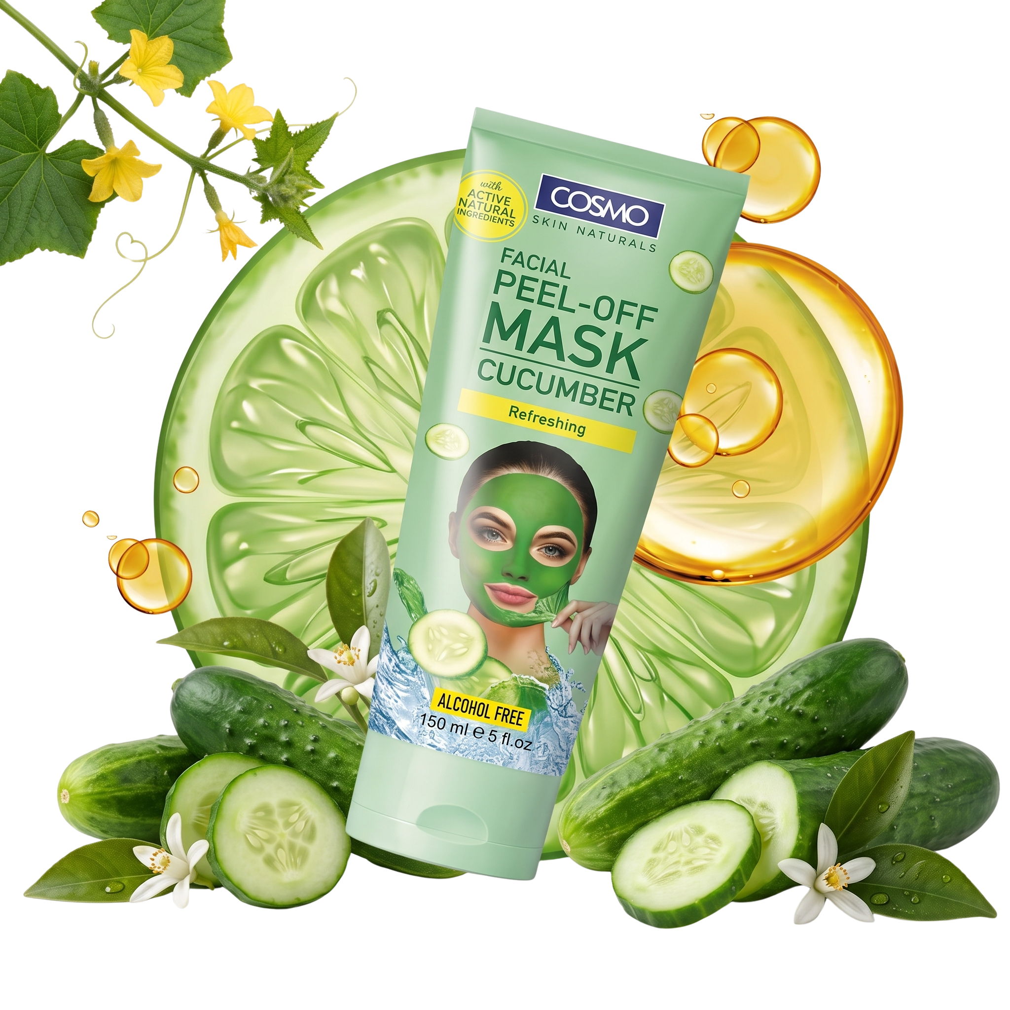 Cucumber|Peel-Off Mask