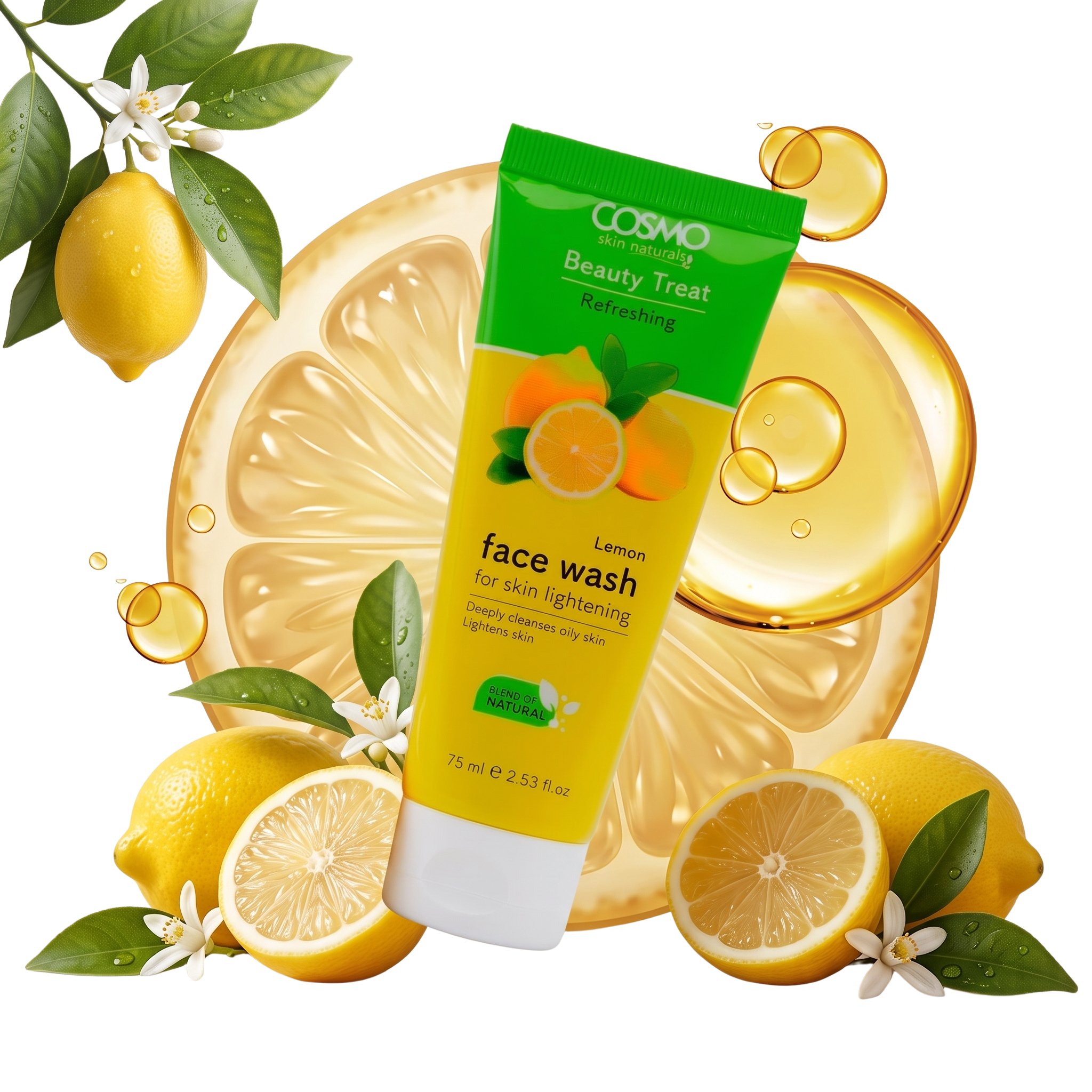 Refreshing Lemon|Face Wash